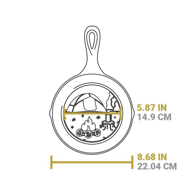Sartén Carpa Wanderlust Hierro Fundido 20 cm