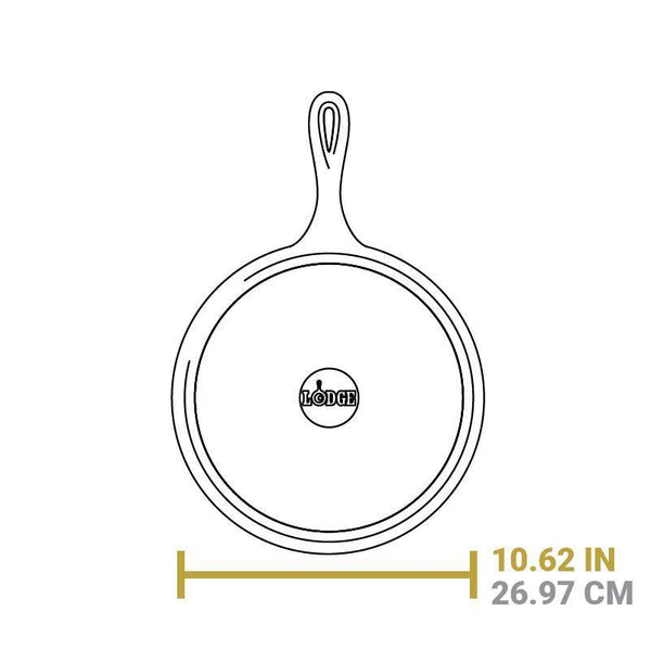 Plancha Hierro Fundido 27 cm