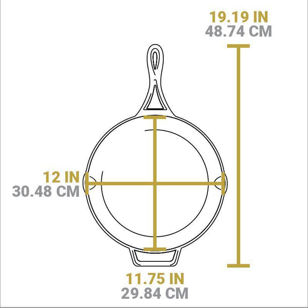 Sartén Blacklock Hierro Fundido 30 cm