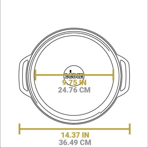 Cacerola Esmaltada Essential Blanco 3.4 Litros