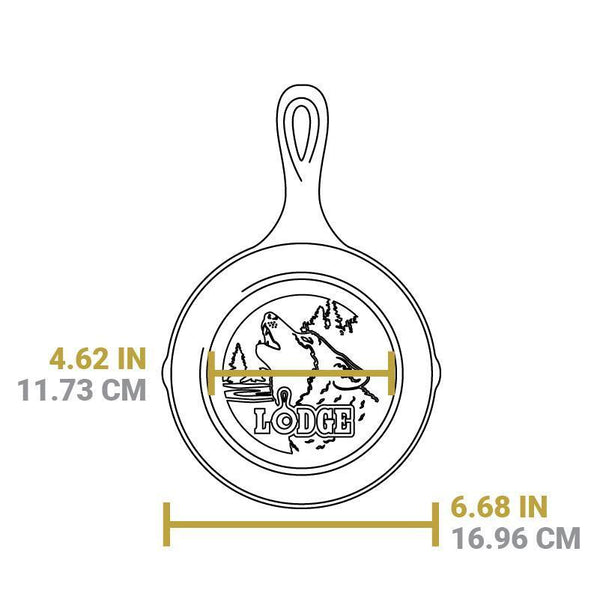 Sartén Lobo Wildlife Series™ Hierro Fundido 17 cm