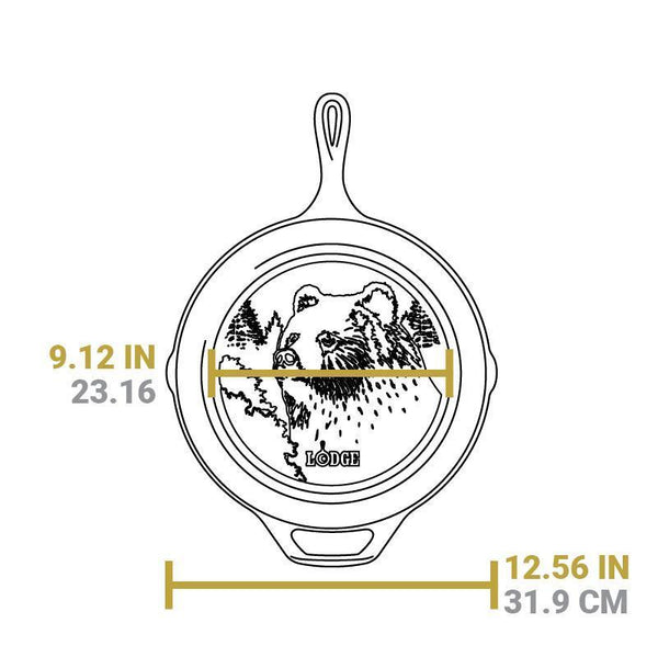 Sartén Oso Wildlife Series™ Hierro Fundido 30 cm