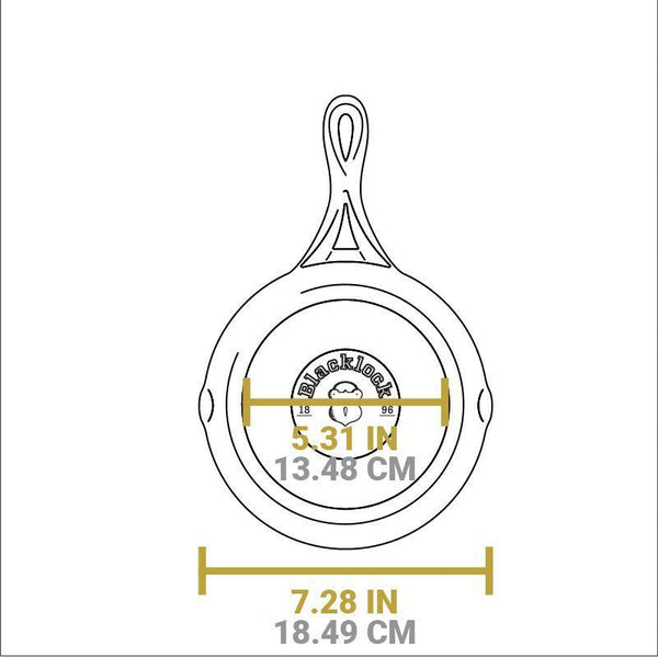 Sartén Blacklock Hierro Fundido 17 cm