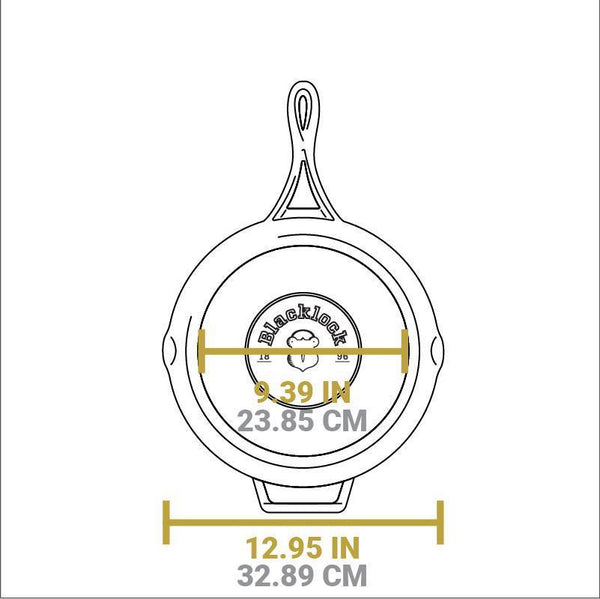 Sartén Blacklock Hierro Fundido 30 cm