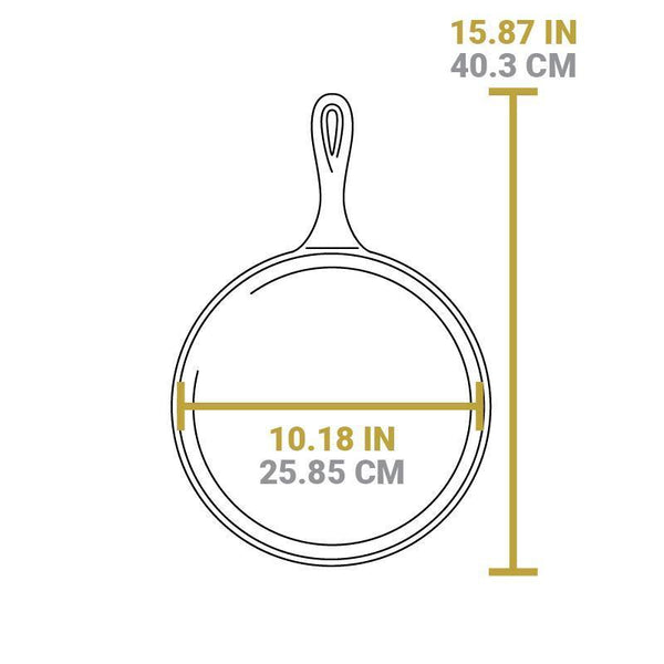 Plancha Hierro Fundido 27 cm
