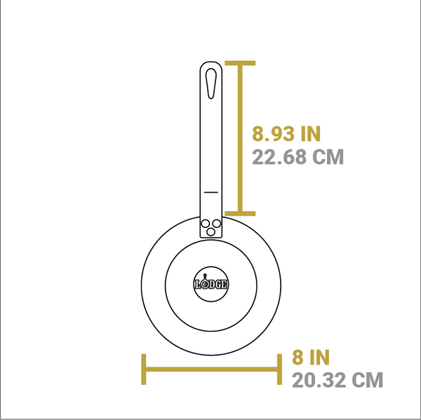 Sartén Acero Carbono 20 cm